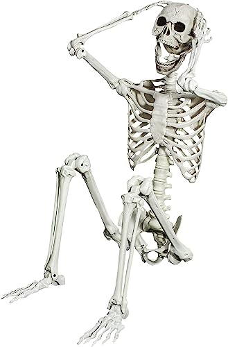 165 cm Halloween Taille réelle Squelette Corps Entier os ave