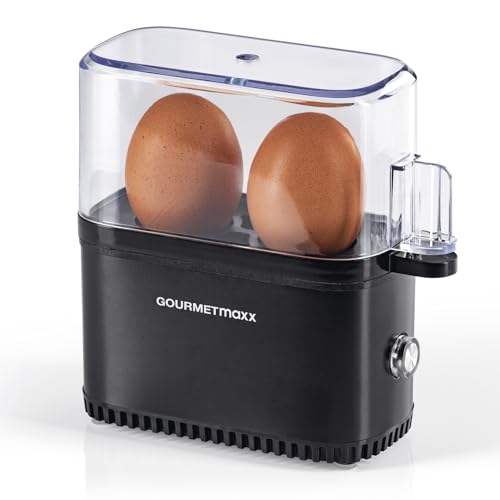 GOURMETmaxx Cuisinier à œufs pour 2 œufs | Egg Cooker électr