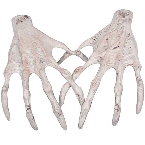 XONOR 1 paire de mains de squelette de sorcière dHalloween r